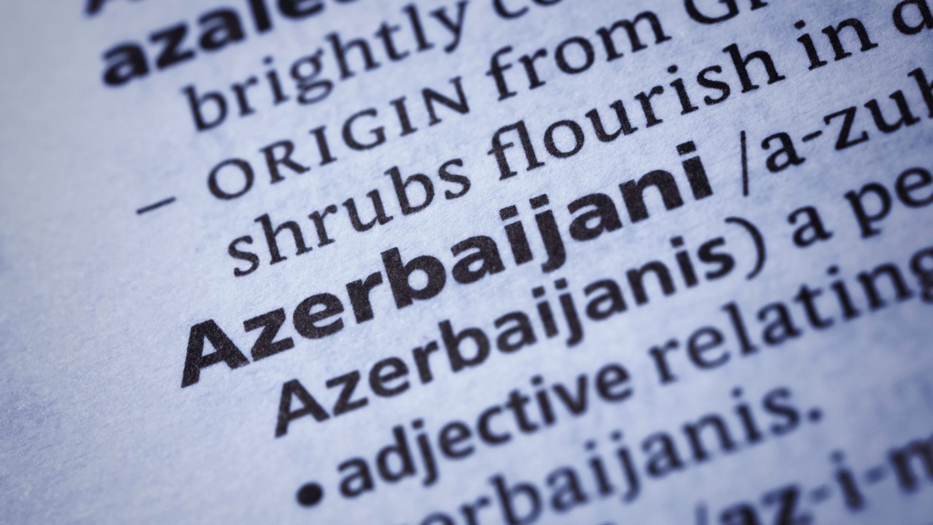 Azerbaijani Translation
